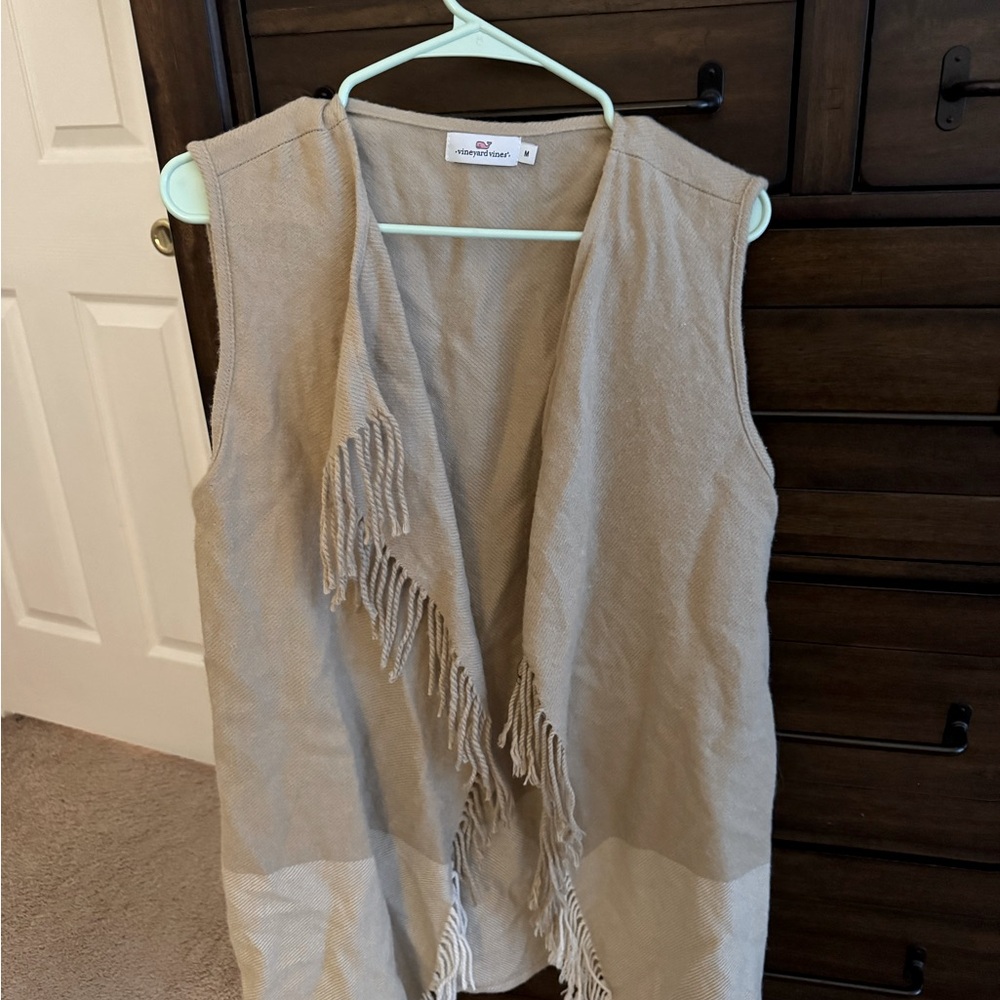 Vineyard vines, natural colored cardigan!